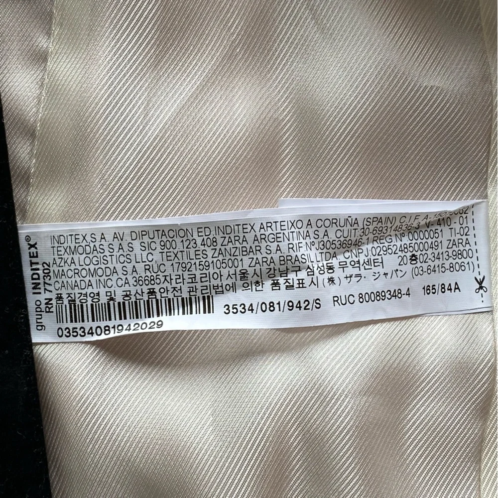 ZARA BASIC Blazer Coat - Picture 9 of 12